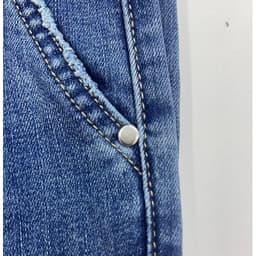 Nút đinh tán Size 7-8-9mm Mặt trơn Màu bạc Hàng không gỉ sét Nút trang trí quần áo, túi xách, gia cố túi quần jean. 6
