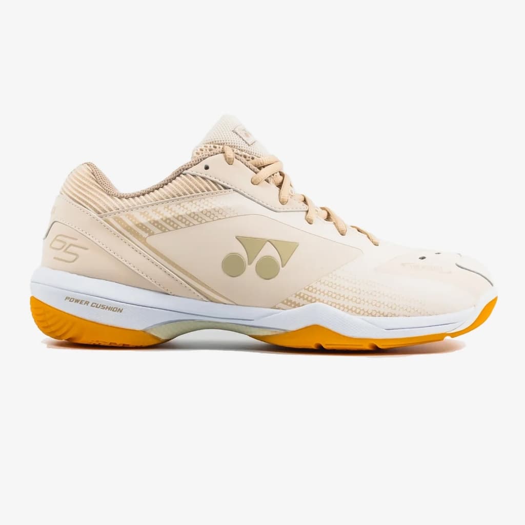 giày cầu lông Yonex 65z3 c90 màu be dành cho nam và nữ chơi sân bê tông đế siêu êm