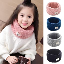 KHĂN LEN ỐNG CỔ LỌ CHO BÉ - Khăn ống hàn quốc quàng cổ cho bé trai, bé gái 2
