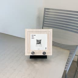 Bảng Gắn Mã QR ADOR Để Bàn, Bảng Gỗ Gắn Mã QR Cho Quán Cà Phê, Nhà Hàng 2