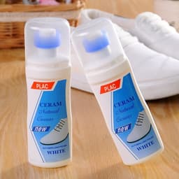 Chai tẩy trắng làm sạch giày và túi xách đa năng có chổi cọ thần thánh 2