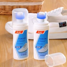 Chai tẩy trắng làm sạch giày và túi xách đa năng có chổi cọ thần thánh 5