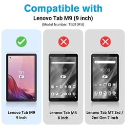 [Ảnh Thật] Kính CL MTB Lenovo TAB M9 9.0" 2023 TB-310 Cường Lực Mài Cạnh 2.5D-9H-0.26mm 2