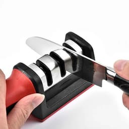 Dụng cụ mài dao kéo 3 khe 3 cấp độ cầm tay tiện lợi 5