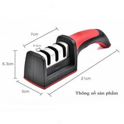 Dụng cụ mài dao kéo 3 khe 3 cấp độ cầm tay tiện lợi 4