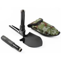 Cuốc Xẻng Đa Năng 4in1. Cuốc Xẻng phượt đa năng 4in1 + tặng kèm túi đựng. Bộ cuốc xẻng 4in1 đa năng 8