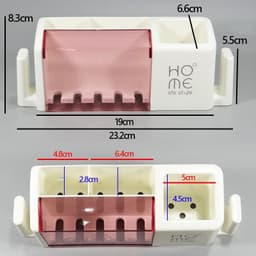 Khay Để Bàn Chải Đa Năng Home 0437 2
