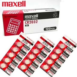 Pin Cmos 2032 Maxell. Pin CMOS Maxell CR2032 - 2032 Lithium 3v. Vỉ 5 viên Pin CMOS Maxell CR2032 5