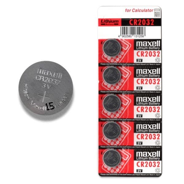 Pin Cmos 2032 Maxell. Pin CMOS Maxell CR2032 - 2032 Lithium 3v. Vỉ 5 viên Pin CMOS Maxell CR2032