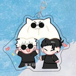 (Mua 1 tặng 1) Móc khóa JUJUTSU KAISEN ver GETO X GOJO CHIBI Chú Thuật Hồi Chiến in hình anime chibi mica acrylic 3