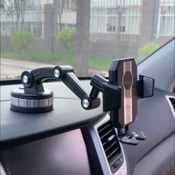 Giá đỡ điện thoại 3 khớp gắn taplo, kính ô tô hoặc bàn làm việc, chống rung, siêu chắc 5