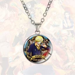 Vòng cổ IN HÌNH ONE PIECE anime chibi xinh xắn quà tặng độc đáo 5