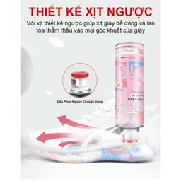 [COMBO] 5 Chai xịt Khử Mùi Giày Nano Bạc Diệt Khuẩn Ngăn Ngừa Hôi Chân Lưu Hương 24h 7