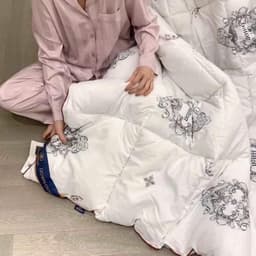 Ruột Chăn Lông Vũ Siêu Nhẹ Hilton Nhập Khẩu 3kg ,Kích Thước 2mx 2m3 5