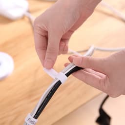 Băng dính gai Velcro đa năng – Băng nhám dính 2 mặt làm gọn dây điện, dây cáp, máy tính 3