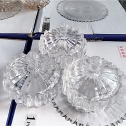 THỐ THUỶ TINH PHA LÊ TRONG SUỐT ĐỰNG BÁNH MỨT 2