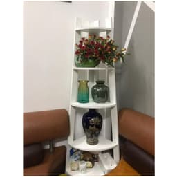 Kệ sách góc tường gỗ 5 tầng đa năng tiết kiệm không gian 5