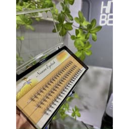 Hộp lông mi giả Nesura chùm đuôi cá sợi mi siêu nhẹ mềm mượt dành cho makeup trang điểm chuyên nghiệp - HIty Beauty 2