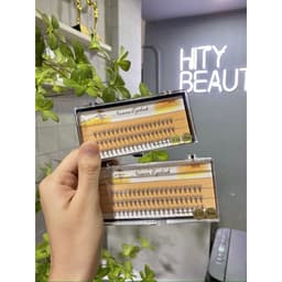 Hộp lông mi giả Nesura chùm đuôi cá sợi mi siêu nhẹ mềm mượt dành cho makeup trang điểm chuyên nghiệp - HIty Beauty 5