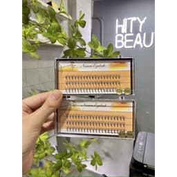 Hộp lông mi giả Nesura chùm đuôi cá sợi mi siêu nhẹ mềm mượt dành cho makeup trang điểm chuyên nghiệp - HIty Beauty 4