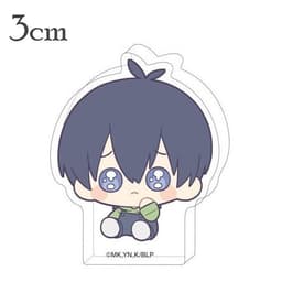 (mua 1 tặng 1) Standee 3CM mini BLUE LOCK ver MẮT RƯNG RƯNG tượng acrylic anime mica chibi mô hình trang trí 3