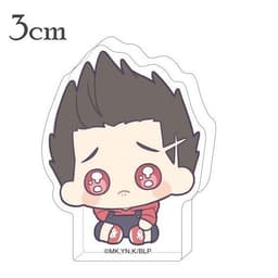 (mua 1 tặng 1) Standee 3CM mini BLUE LOCK ver MẮT RƯNG RƯNG tượng acrylic anime mica chibi mô hình trang trí 5