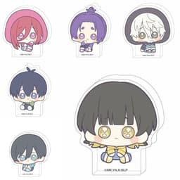 (mua 1 tặng 1) Standee 3CM mini BLUE LOCK ver MẮT RƯNG RƯNG tượng acrylic anime mica chibi mô hình trang trí 1
