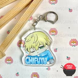 (mua 1 tặng 1) Móc khóa TOKYO REVENGERS ver NGỒI ÔM TÊN in hình anime chibi Mica trong acrylic dễ thương 6