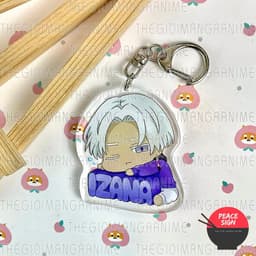 (mua 1 tặng 1) Móc khóa TOKYO REVENGERS ver NGỒI ÔM TÊN in hình anime chibi Mica trong acrylic dễ thương 9