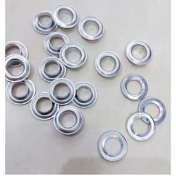 Khoen bạt khoen ore 12 x 23mm Nhôm Khuy mắt cáo đóng bạt 12ly Chân cao 7mm Có long đền 2