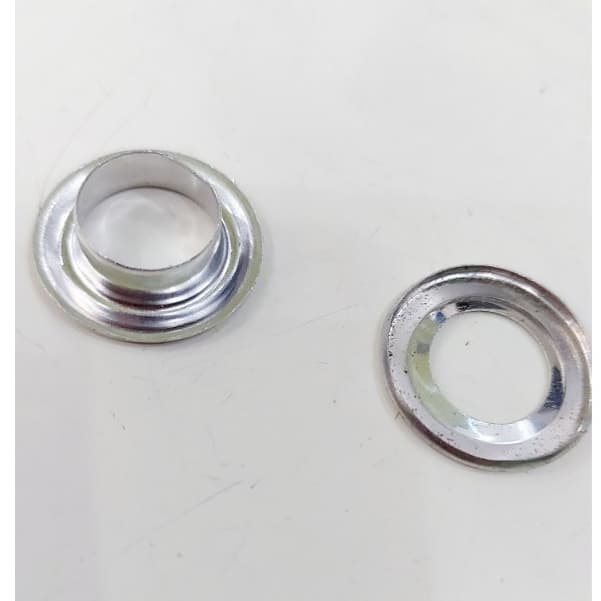 Khoen bạt khoen ore 12 x 23mm Nhôm Khuy mắt cáo đóng bạt 12ly Chân cao 7mm Có long đền