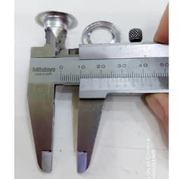 Khoen bạt khoen ore 12 x 23mm Nhôm Khuy mắt cáo đóng bạt 12ly Chân cao 7mm Có long đền 4