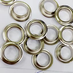 Khoen bạt khoen ore 16mm Khuy mắt cáo đóng bạt 16ly Bằng sắt Màu bạc 1