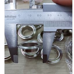Khoen bạt khoen ore 16mm Khuy mắt cáo đóng bạt 16ly Bằng sắt Màu bạc 7