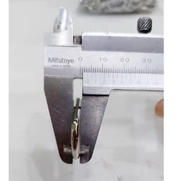 Khoen chữ D Size 30mm Bằng đồng thau không gỉ - Bịch 2 cái - Phụ kiện túi xách, balo, đồ da, tạp dề, đồ thủ công 4