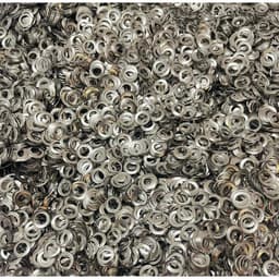 Khoen ore mắt cáo Khuy luồn oze Khuy đột bạt,khoen bạt Size 8mm, 10mm,12mm,14mm Bằng sắt xi Bịch 1kg Có long đền 5