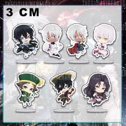 (mua 1 tặng 1) (3cm) Mô hình Standee VANITAS ver CẦM ĐỒ tượng mica acrylic anime chibi trưng bày 1