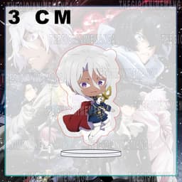 (mua 1 tặng 1) (3cm) Mô hình Standee VANITAS ver CẦM ĐỒ tượng mica acrylic anime chibi trưng bày 5