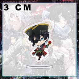 (mua 1 tặng 1) (3cm) Mô hình Standee VANITAS ver CẦM ĐỒ tượng mica acrylic anime chibi trưng bày 9