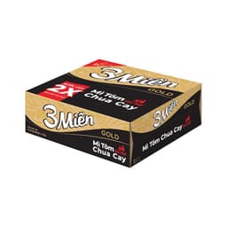 [Chính Hãng] Mì Ba Miền Gold thùng 30gói x 75g 3