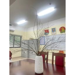 Lọ hoa mộc Bát Tràng, bình hoa decor, trang trí size  31cm, bình cắm cành tuyết mai, mơ mận, lọ cắm.hoa trắng 8