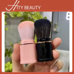 Cọ YASHENA đánh phấn phủ, phấn má hồng có hộp kèm nắp dành cho makeup nhỏ gọn tiện dụng - Hity Beauty 1