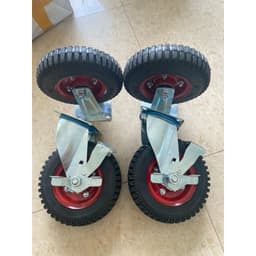 Bộ 4 Bánh Xe đường kính 20 cm tải 500kg 1