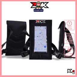 Túi ZDK K1 Treo Đầu Xe Máy Đựng Điện Thoại, Túi Treo Cổ Xe Mini Chống Cướp Giật, Xem Google Map Đa Năng 1