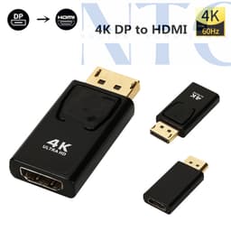 Đầu chuyển  DP sang HDMI, Displayport to HDMI loại xịn độ phân giải 4K 7