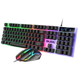 Bộ Bàn Phím Chuột Gaming Giả Cơ T350 Có Dây – LED Đa Màu, Chơi Game & Văn Phòng 2