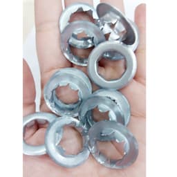 Khoen bạt Khoen Ore 16mm / 20mm Khuy bạt bấm lỗ bạt ,dù ô tô, bạt che nắng thi công Khoen thép gai Có long đền 3