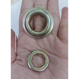 Khoen bạt Khoen Ore 16mm / 20mm Khuy bạt bấm lỗ bạt ,dù ô tô, bạt che nắng thi công Khoen thép gai Có long đền 5