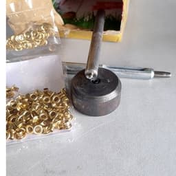 Combo dụng cụ đóng khoen ore và 100 khoen (bằng sắt,màu ngẫu nhiên) Chuyên dùng đóng bạt, túi giấy (không dùng đóng vải) 6