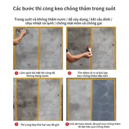 Keo phủ chống thấm nước polyurethane Hủ 300g. LMS 8